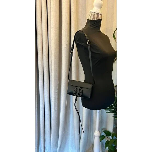 Authentic Tory Burch Black Miller Belt Bag - Picture 12 of 12